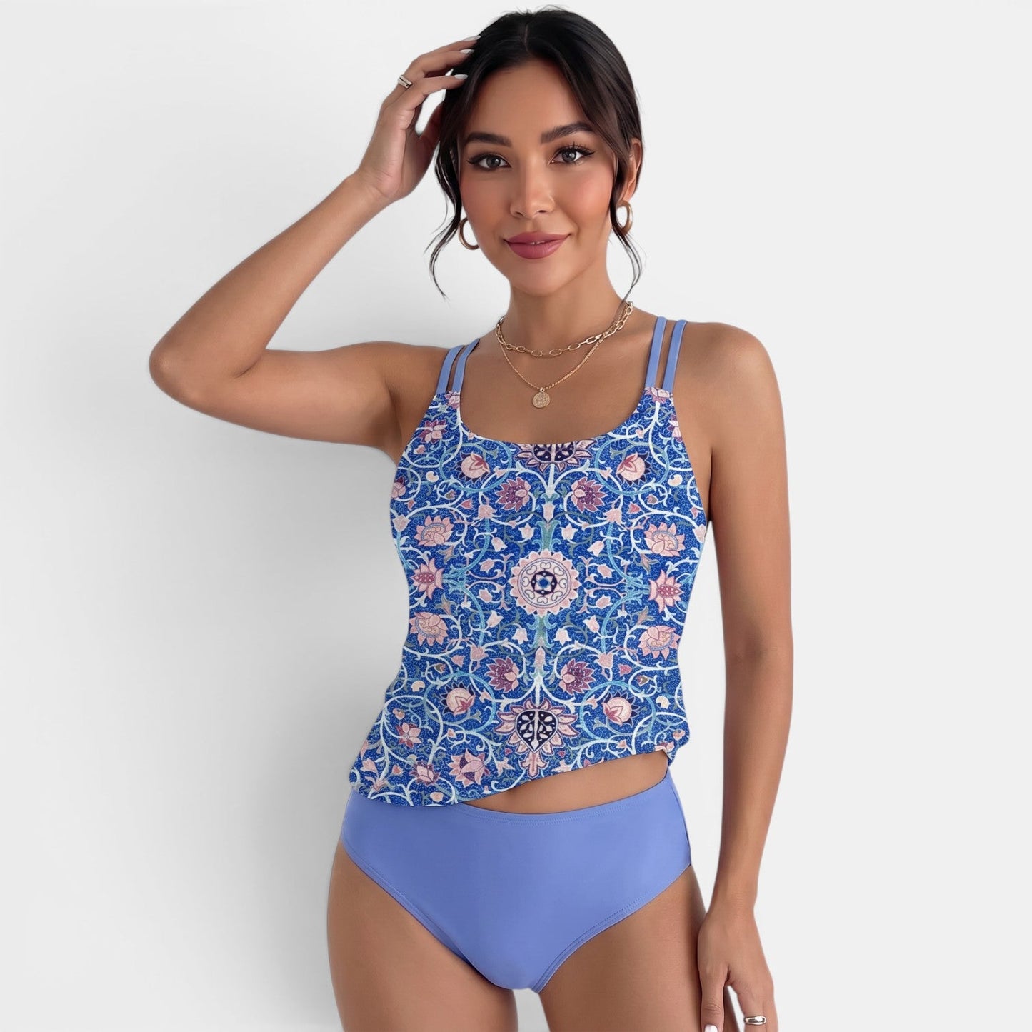 Bikini Floral Mujer Verano
