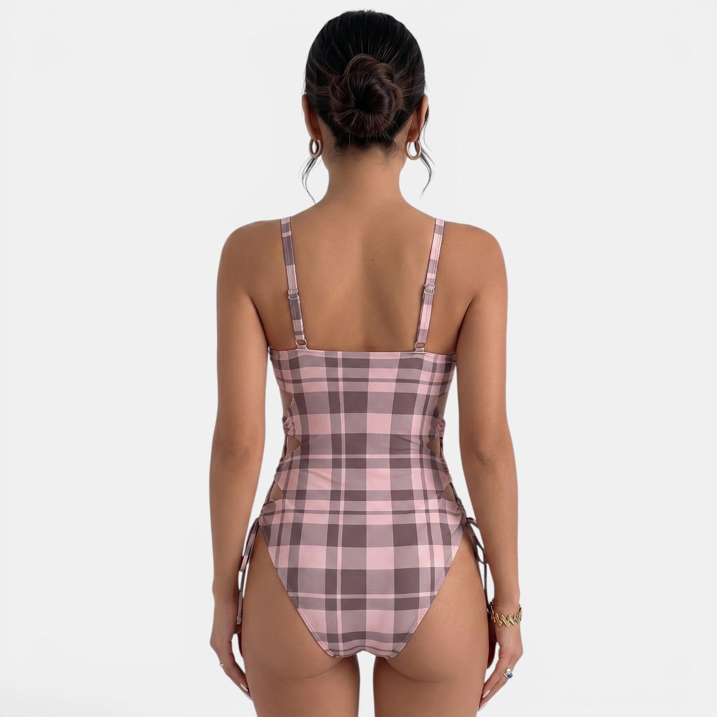 Bañador Mujer Cut Out Rosa