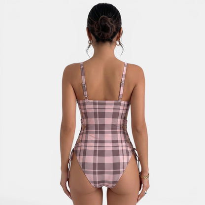 Bañador Mujer Cut Out Rosa