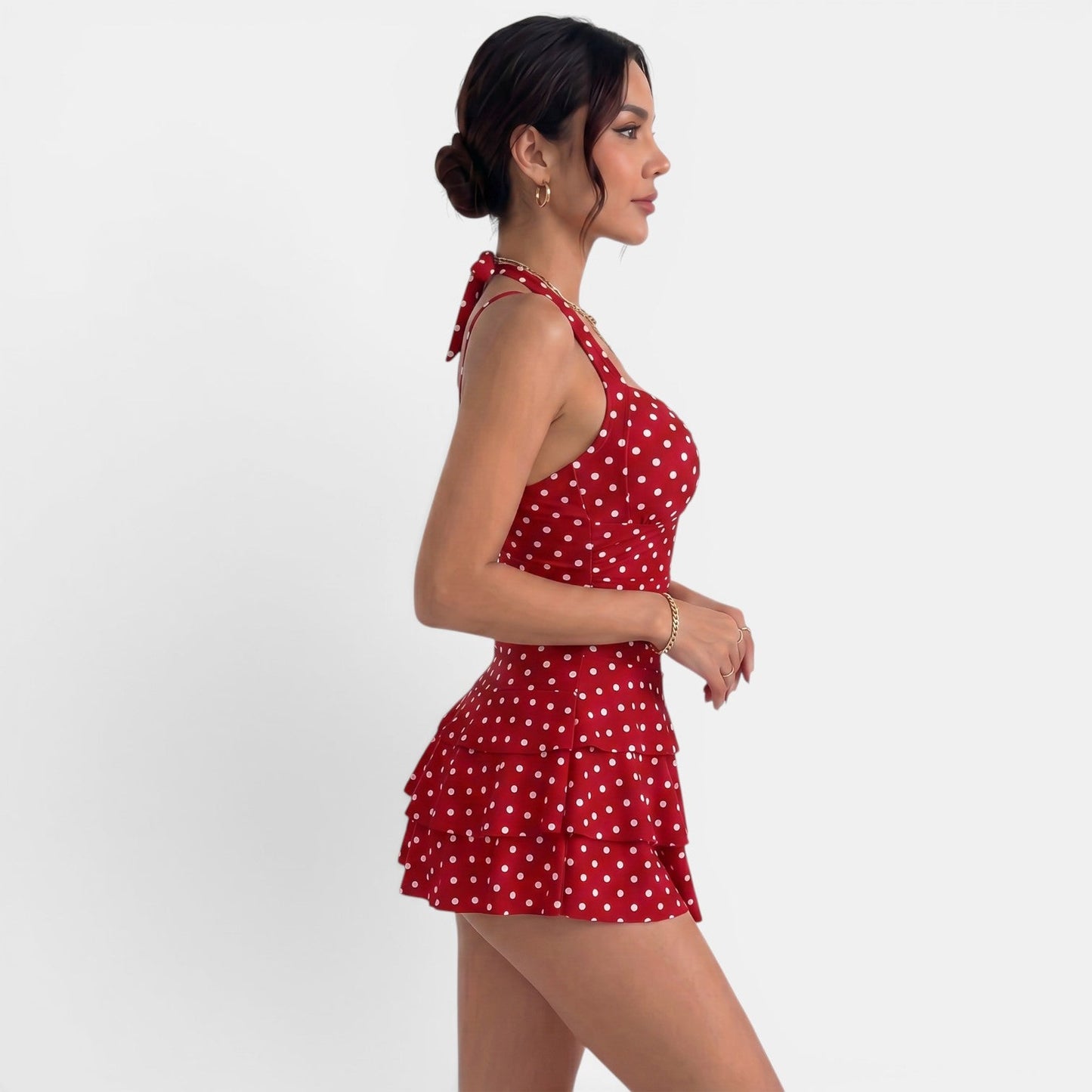 Bañador Mujer Lunares Retro