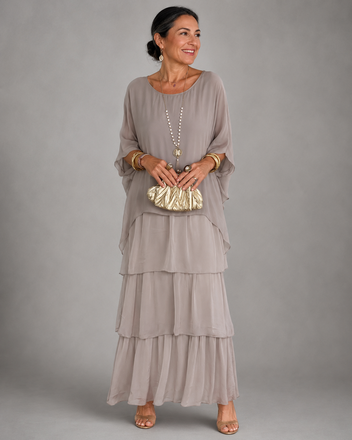 Lara | Vestido largo, elegante y fluido