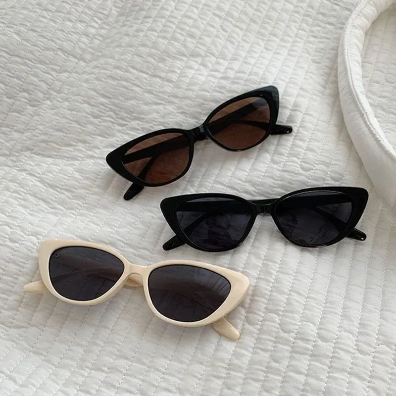 Gafas de sol Cat-Eye de mujer con montura sólida
