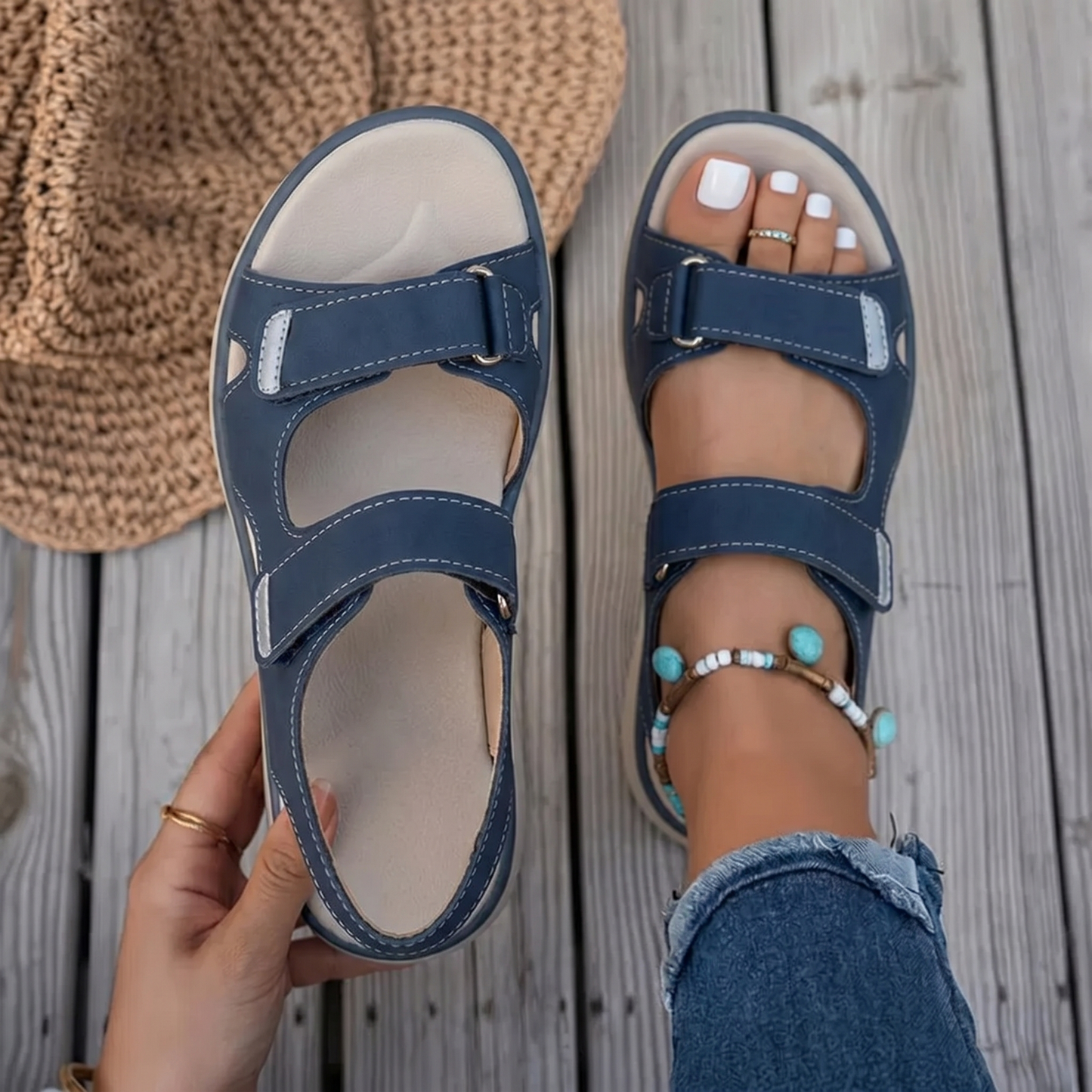 Solange™ | Sandalias Ortopédicas Antideslizantes