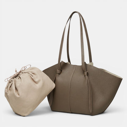 Bolso Mujer Cuero Grande