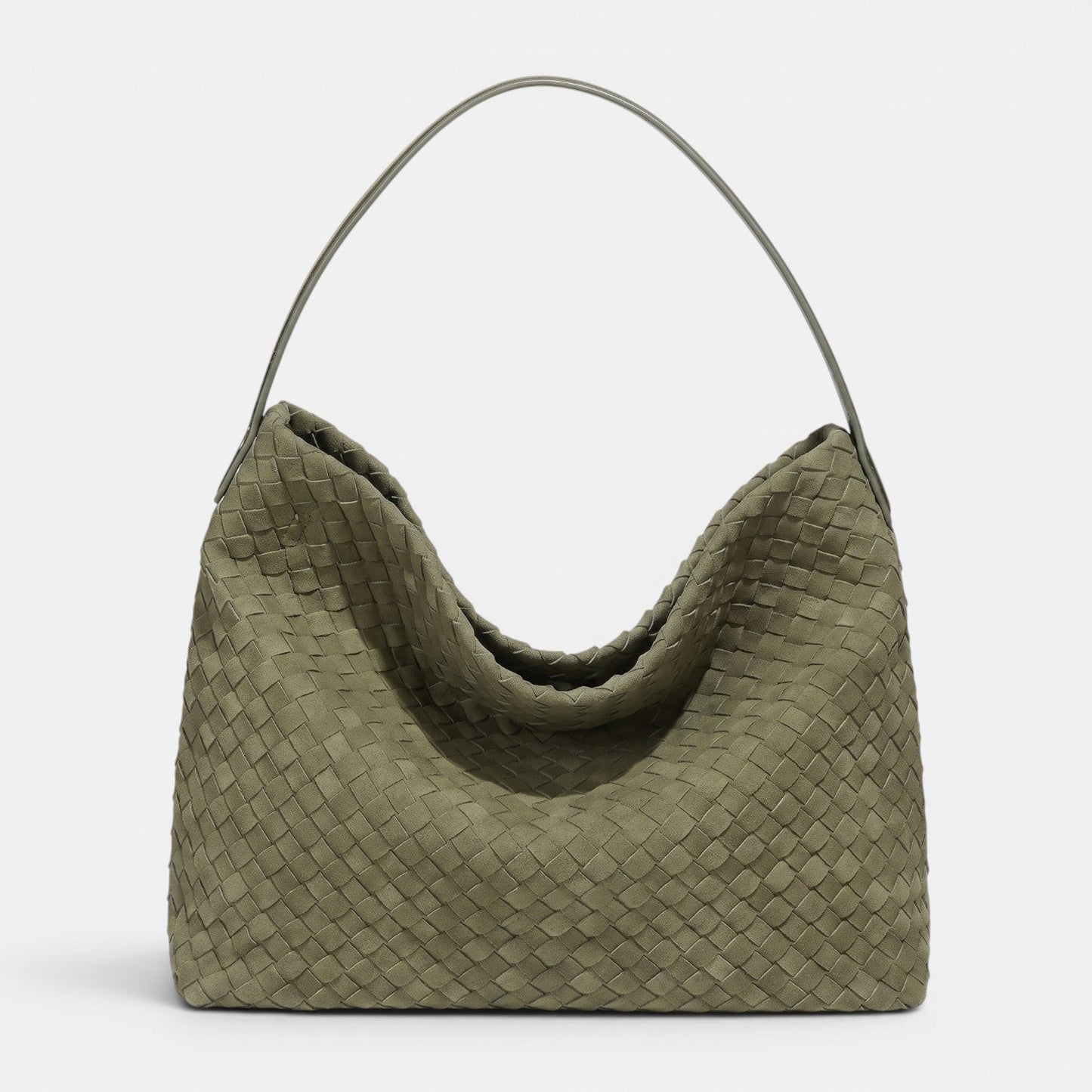 Bolso Trenzado Mujer Grande Elegante