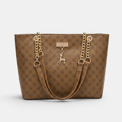 Bolso Mujer Cuero Cadena