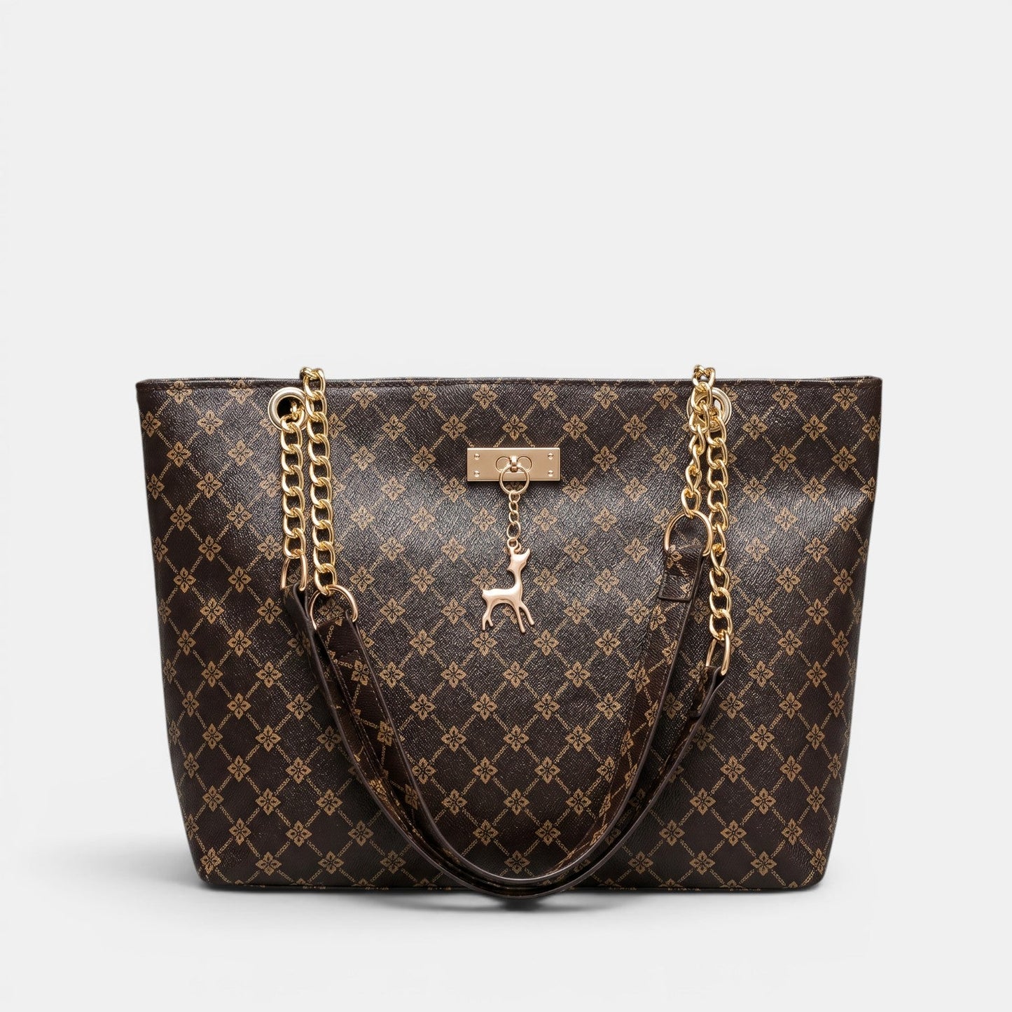 Bolso Mujer Cuero Cadena