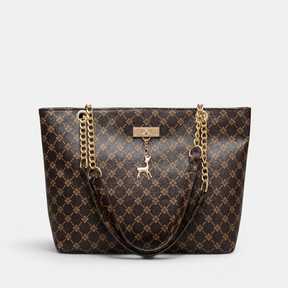 Bolso Mujer Cuero Cadena