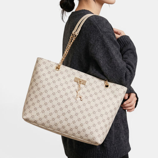 Bolso Mujer Cuero Cadena