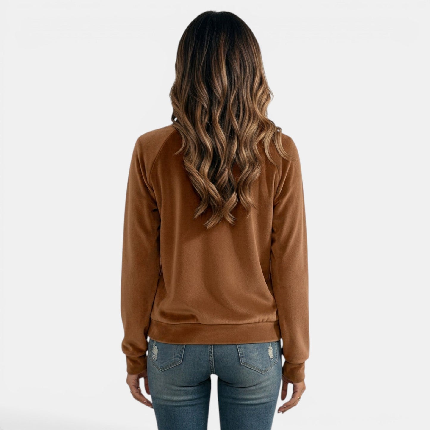 Chaqueta de entretiempo para mujer con cremallera