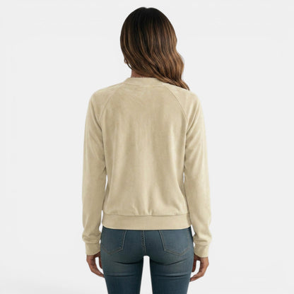 Chaqueta de entretiempo para mujer con cremallera