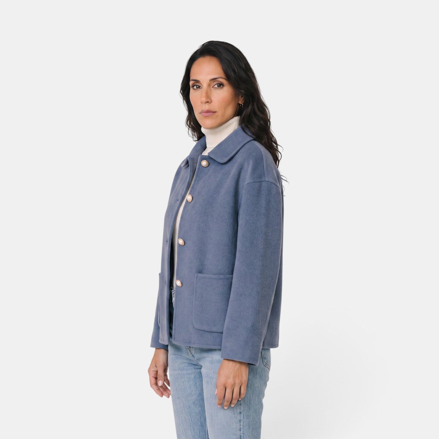 Chaqueta de cachemira para mujer premium – cárdigan elegante y cómodo