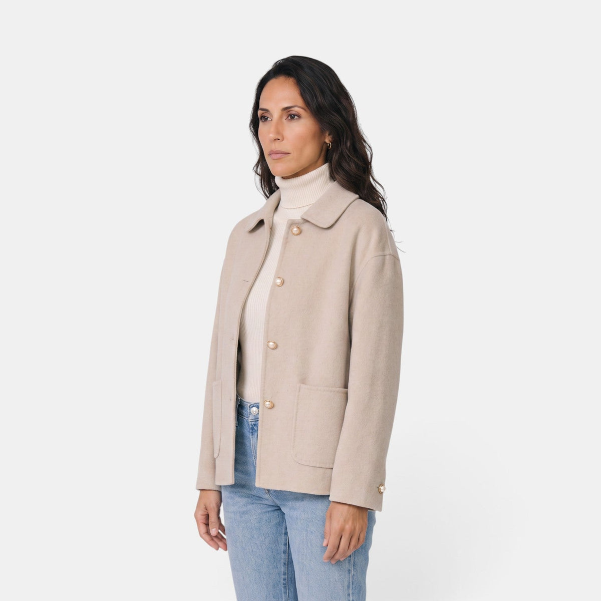 Chaqueta de cachemira para mujer premium – cárdigan elegante y cómodo