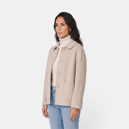 Chaqueta de cachemira para mujer premium – cárdigan elegante y cómodo