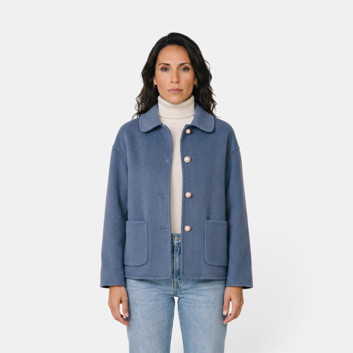 Chaqueta de cachemira para mujer premium – cárdigan elegante y cómodo