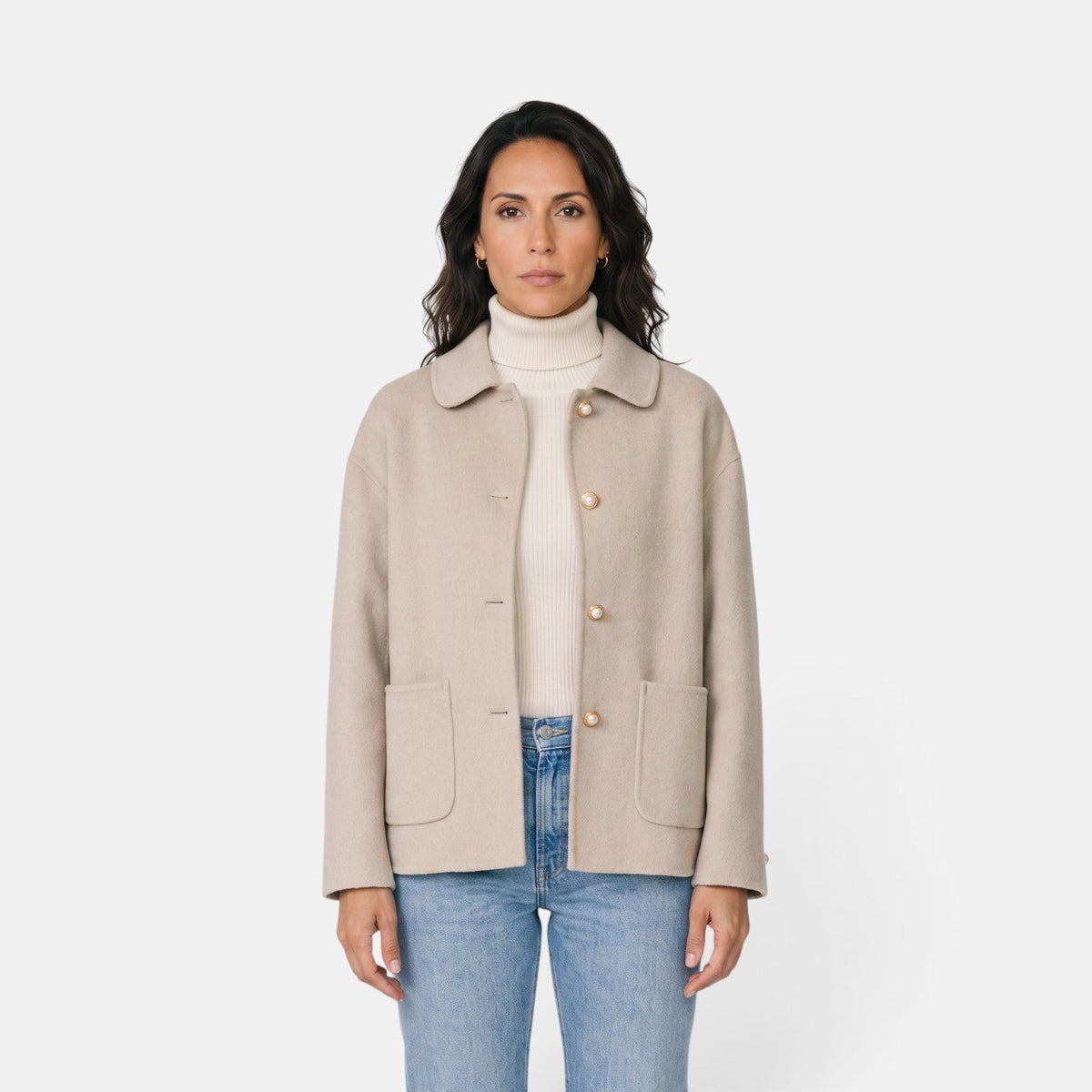 Chaqueta de cachemira para mujer premium – cárdigan elegante y cómodo