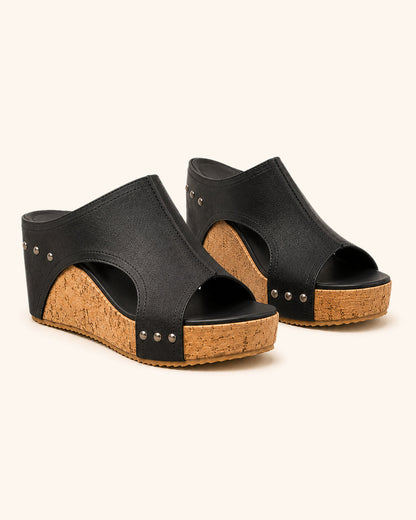 Melissa ™ —Sandalias cuña cómodas y elegantes