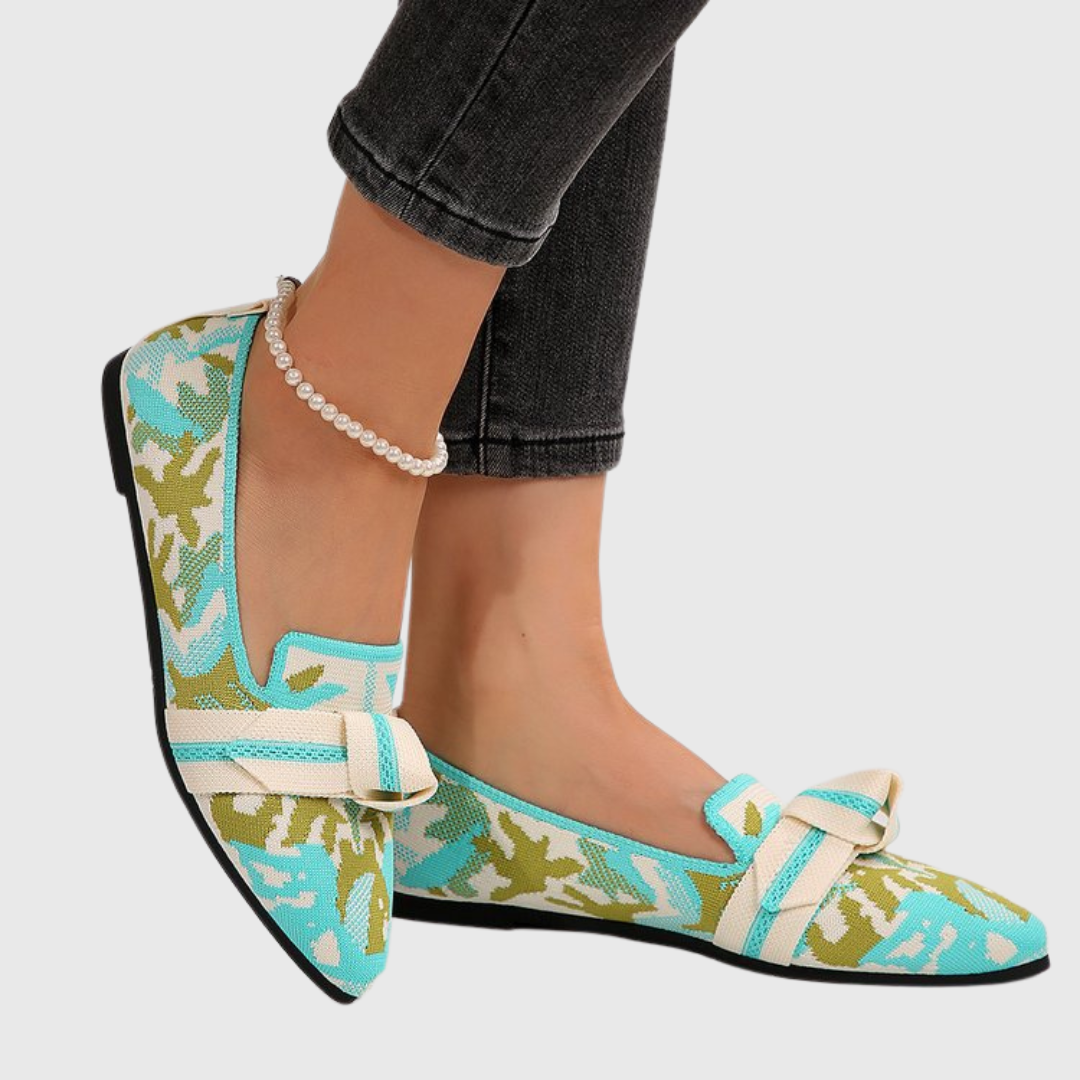 Remedios | Mocasines Estampados Mujer Punta Alargada