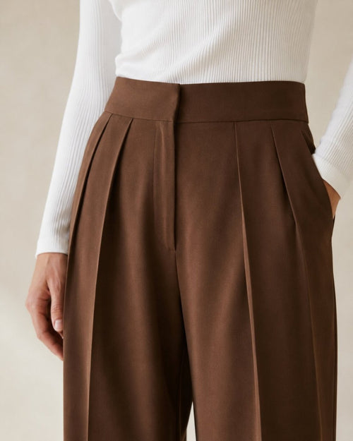 Aria | Pantalón plisado