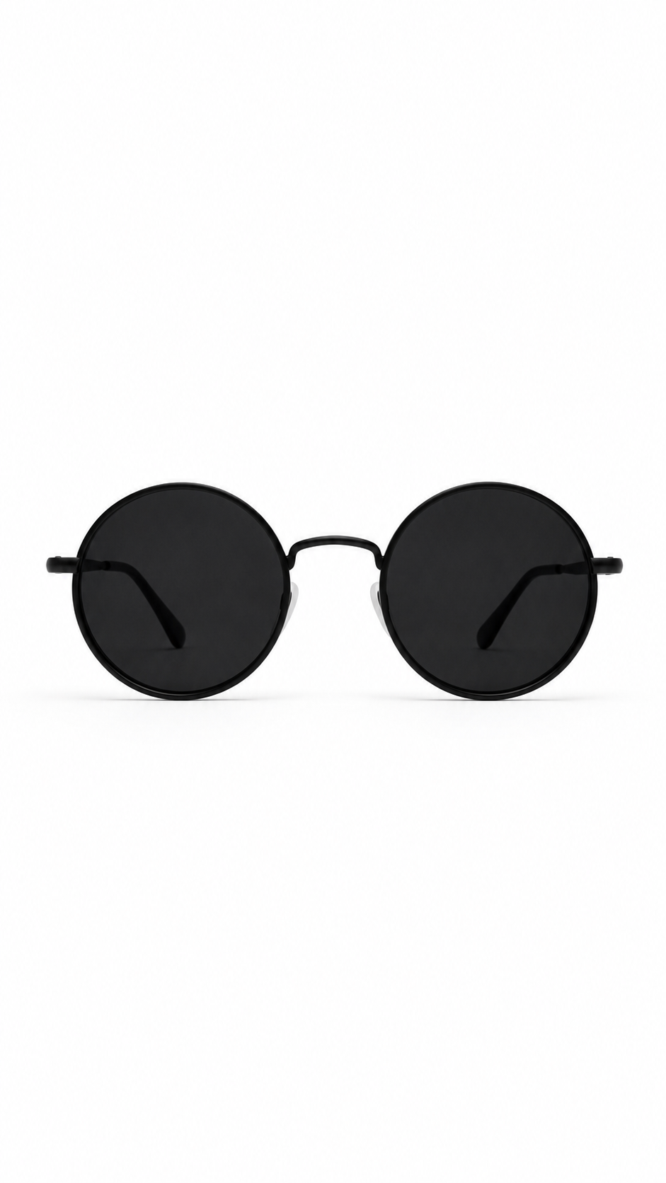 Unisex Gafas de sol redondas con brazos delgados