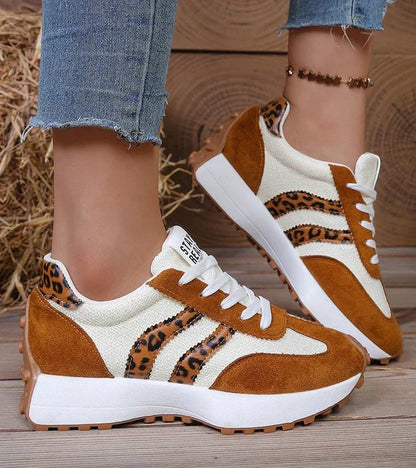 Lucía | Zapatillas Casual Retro Mujer Plataforma