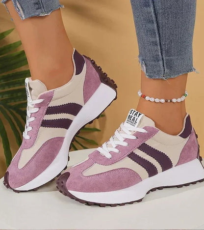 Lucía | Zapatillas Casual Retro Mujer Plataforma