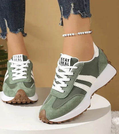 Lucía | Zapatillas Casual Retro Mujer Plataforma